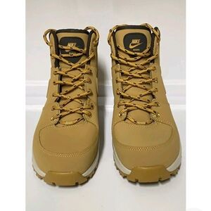 Nike Manoa Leather Haystack Tan Work Boots sz 9.5